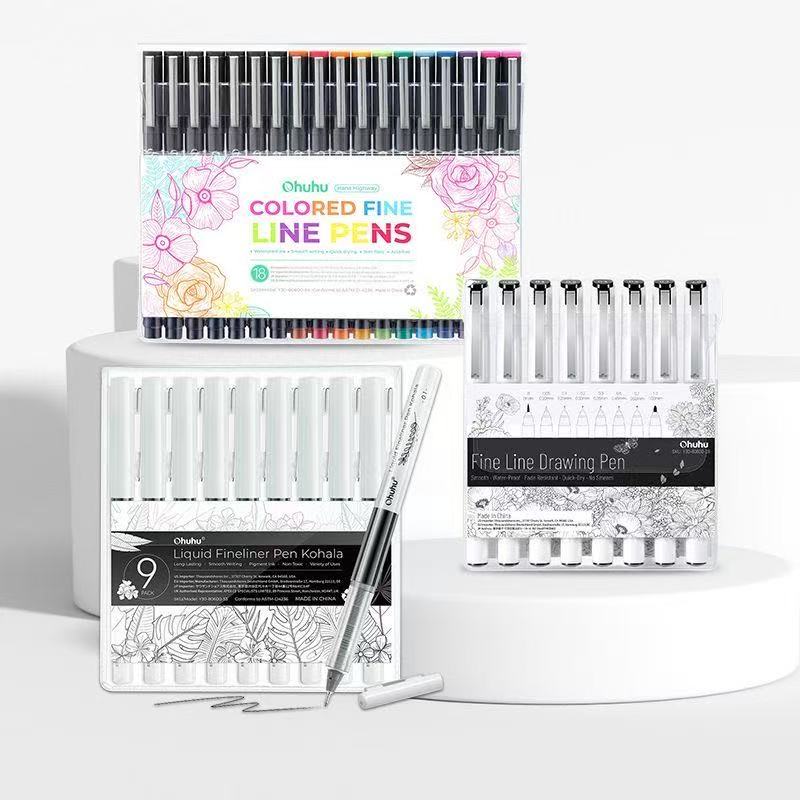 Ohuhu Micro Pen Fineliner Ручк – обзор и цена Correction Pen Fine