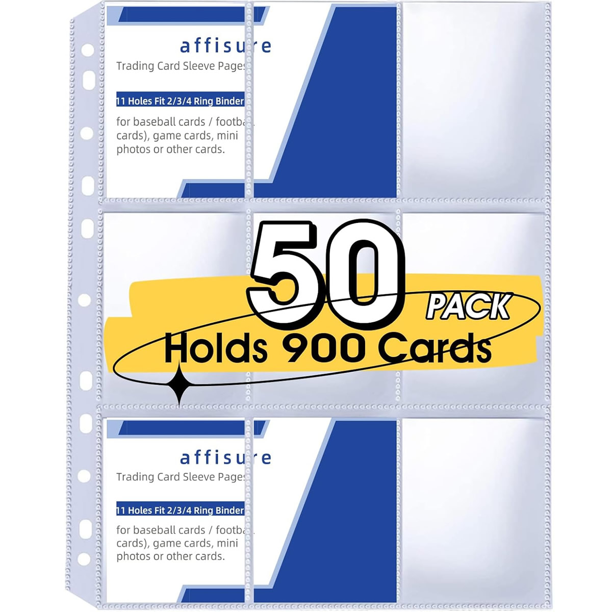 Набор из 50 пакетов с 9 карман – обзор и цена Card Index Box